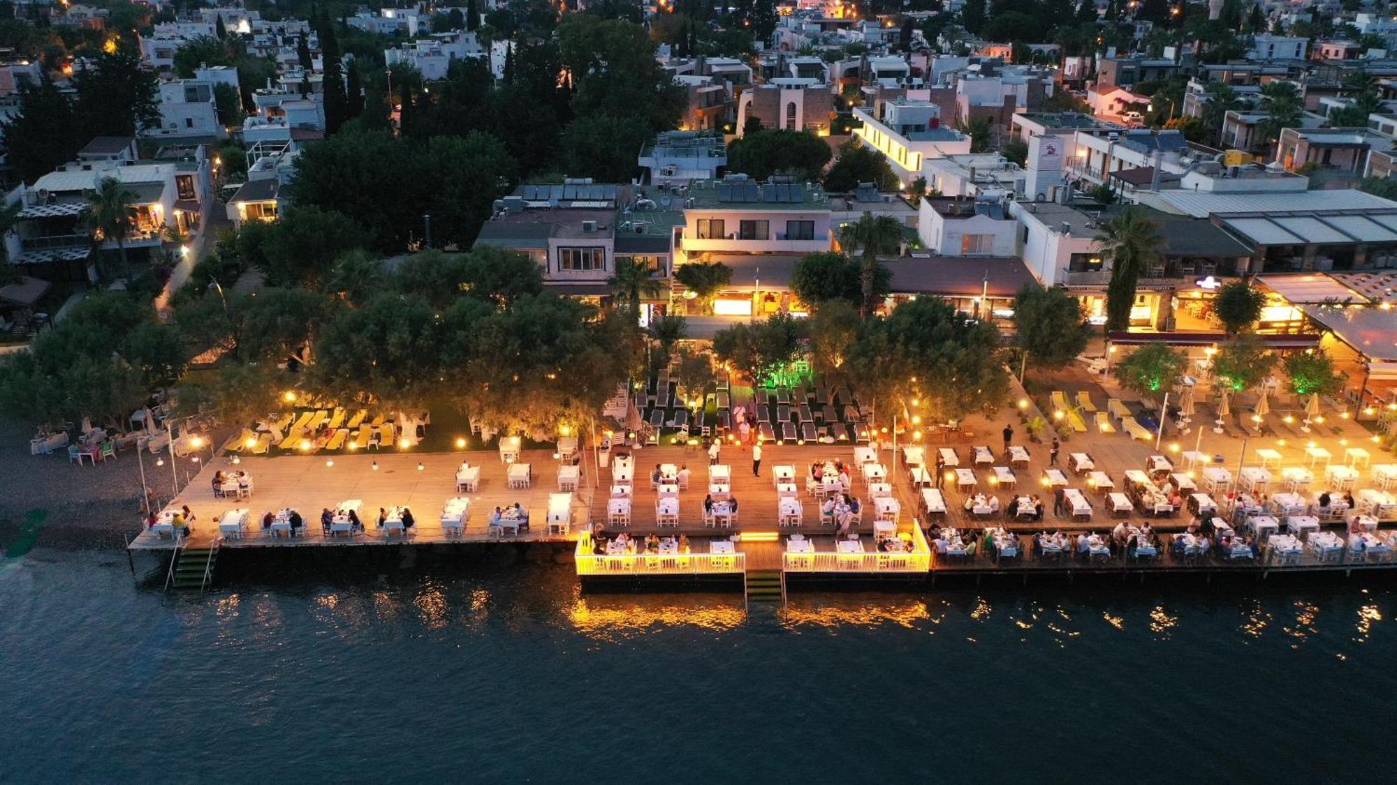 Ali's Hotel Beach Bodrum Exterior foto